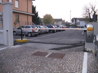 Barriera carraia parcheggio dipendenti